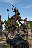 Vientiane , Laos. The Buddha Park (Xiang Khouan) 